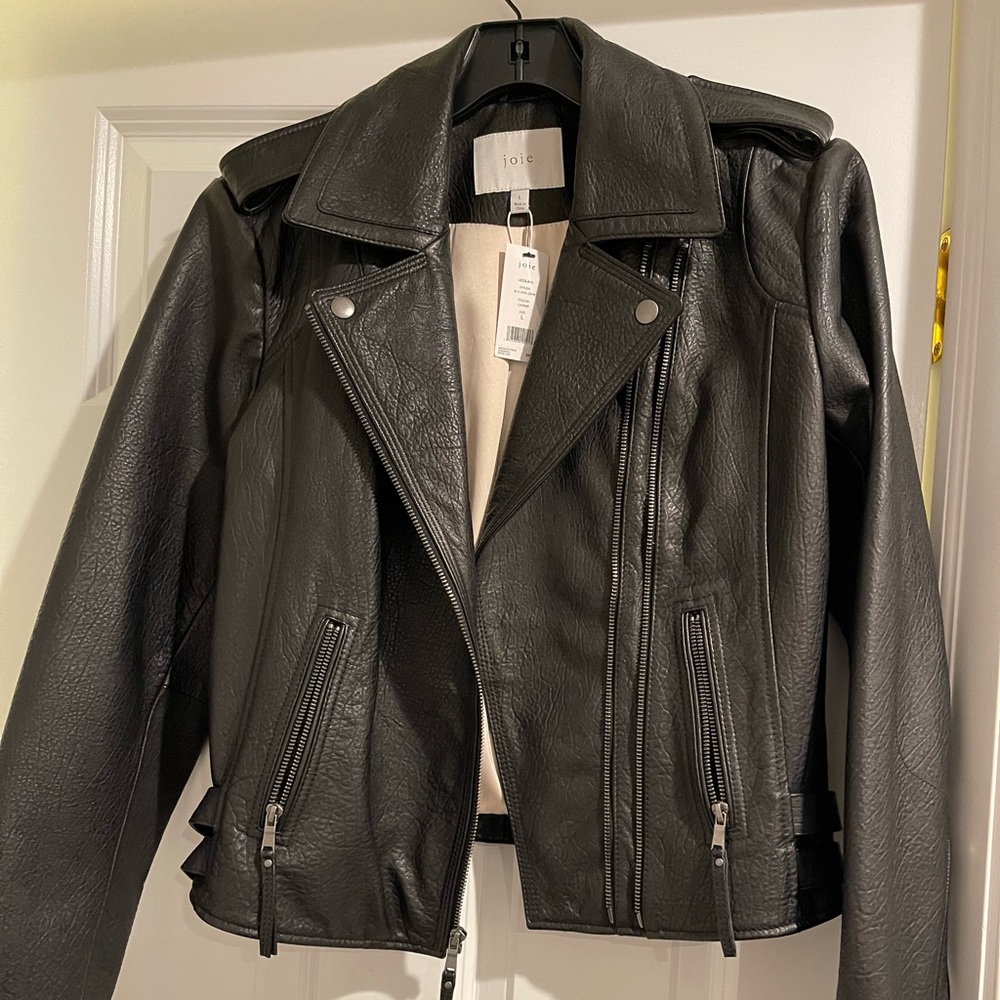 Leilani Lamb leather Moto Joie Jacket - L